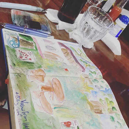 fountain-pen-watercolors-sketch-Costa-Rica-AngelineMartinez