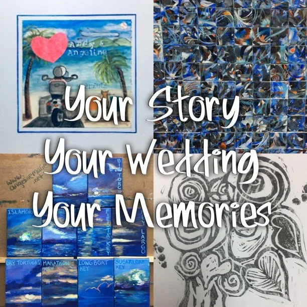 Your Story, Your Wedding, Your Memories: How an Artist can help make your wedding all about you