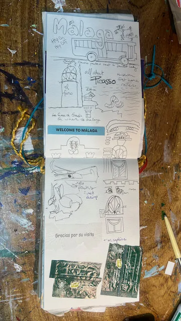 Doodles from Malaga Spain